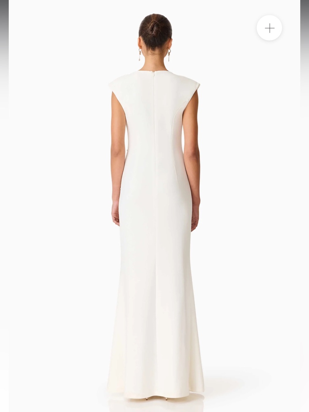 elliatt veda white 3d floral embellished diamante bridal gown maxi dress XXL NEW - Picture 6 of 16